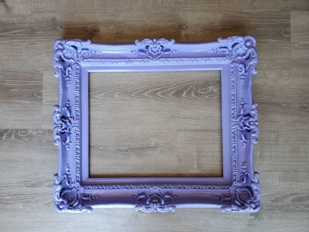 11x14 Lavender Picture Frame, Kids Decor, Baby Frame, Office Frame