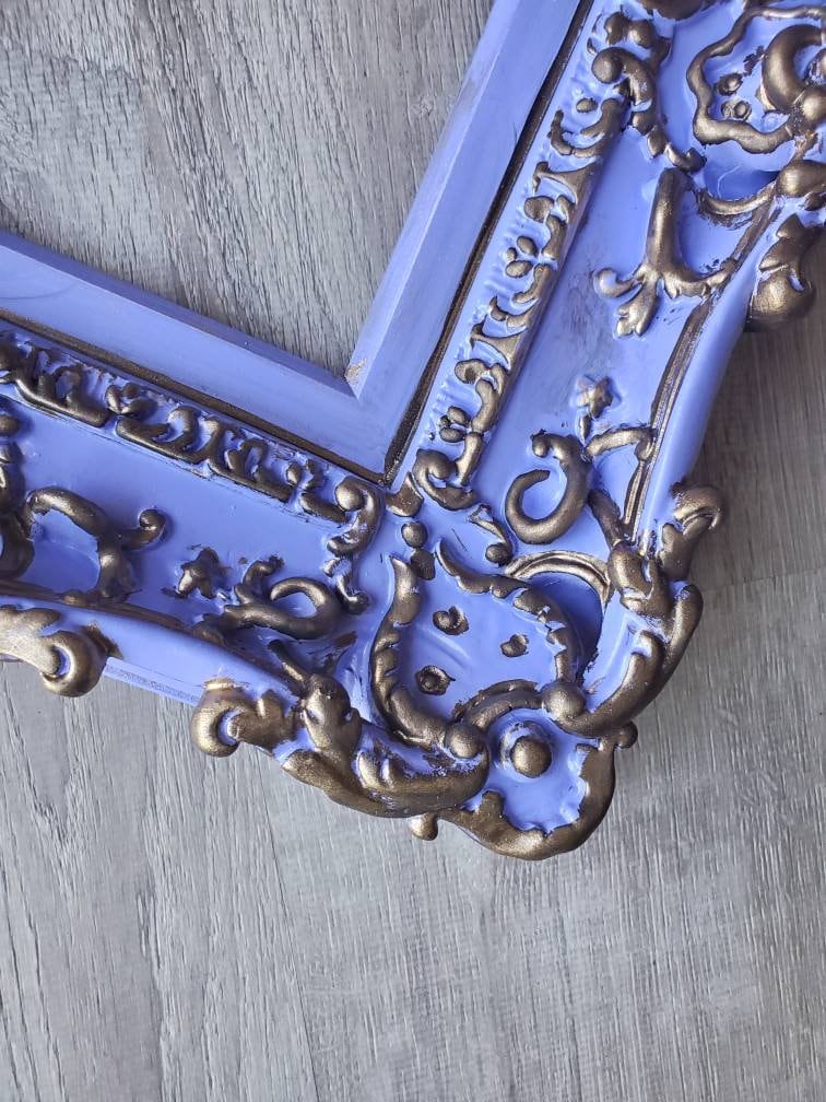 8x10 Kids Picture Frame, Vintage Baroque Art Frame, Fancy Photo Frame, Painting