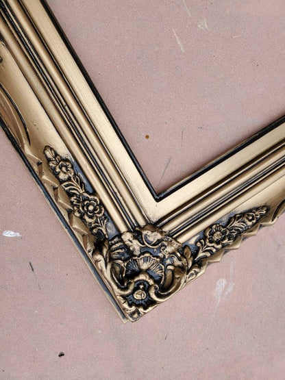 20x24 Ornate Vintage Gold Picture Frame, Antique Style, Fancy Frame