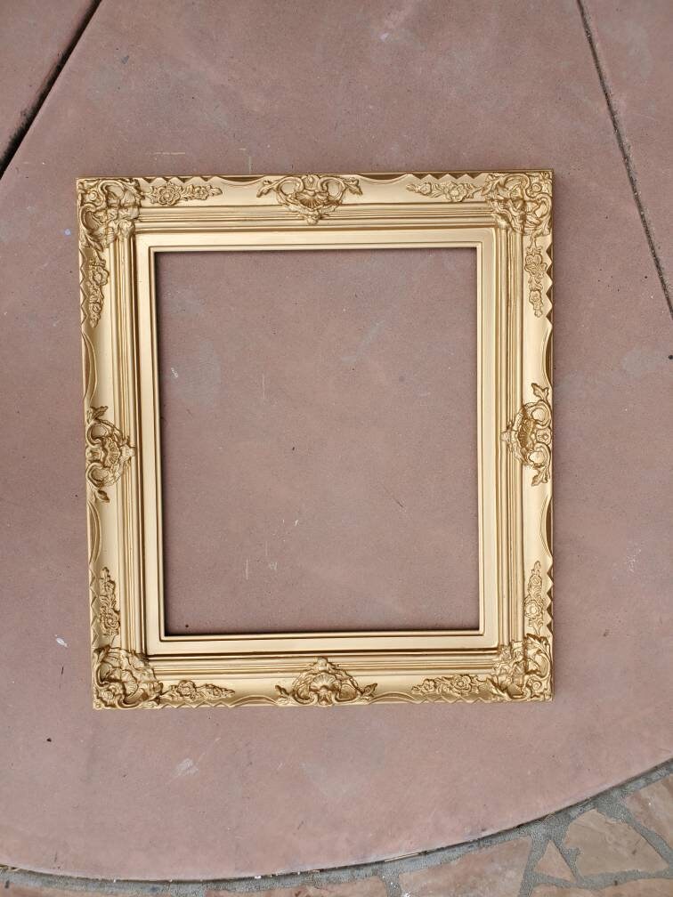 20x24 Ornate Matte Gold Picture Frames, Colonial Classic Style.