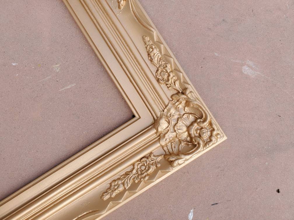 20x24 Ornate Picture Frame, Classic Gold Frame, Original Colonial