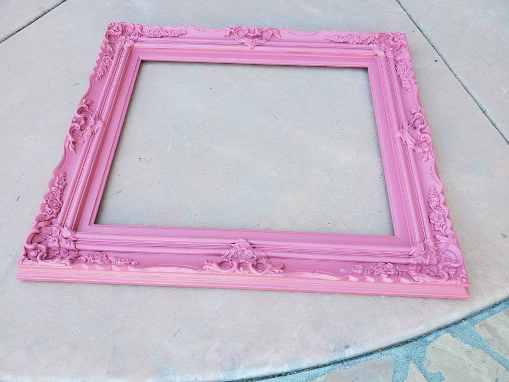 20x24  Pink Photo Frame, Baby Nursery Décor, Baby Frame