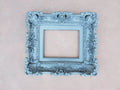 8x10 Gray Photo Frame, Baroque Frame, Ornate Picture Frame, Fancy Wall Frame, Artwork