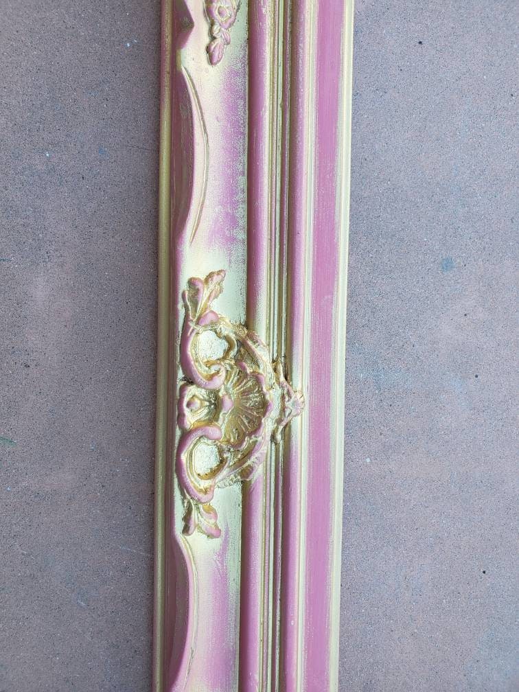20x24  Vintage Pink Frame, Fancy Ornate Baroque Frame, Baby Photography