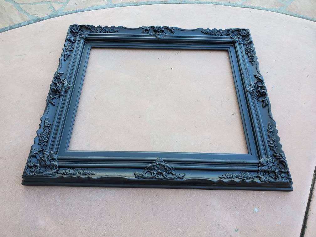 20x24 Black Frame, Classic Colonial Frame, Artistic