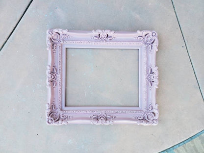 16x20 Pale pink picture frame, baby frame, modern frame