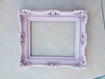 16x20 Pale pink picture frame, baby frame, modern frame