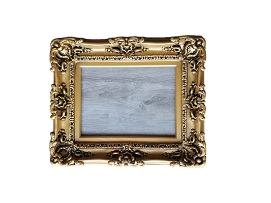 12x16 Vintage Gold Photo Frame, Colonial Baroque Ornate Frames, Distressed Frames