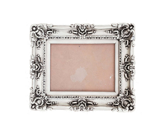 11x14 Vintage Ornate Photo Frame, Distressed Traditional Frame