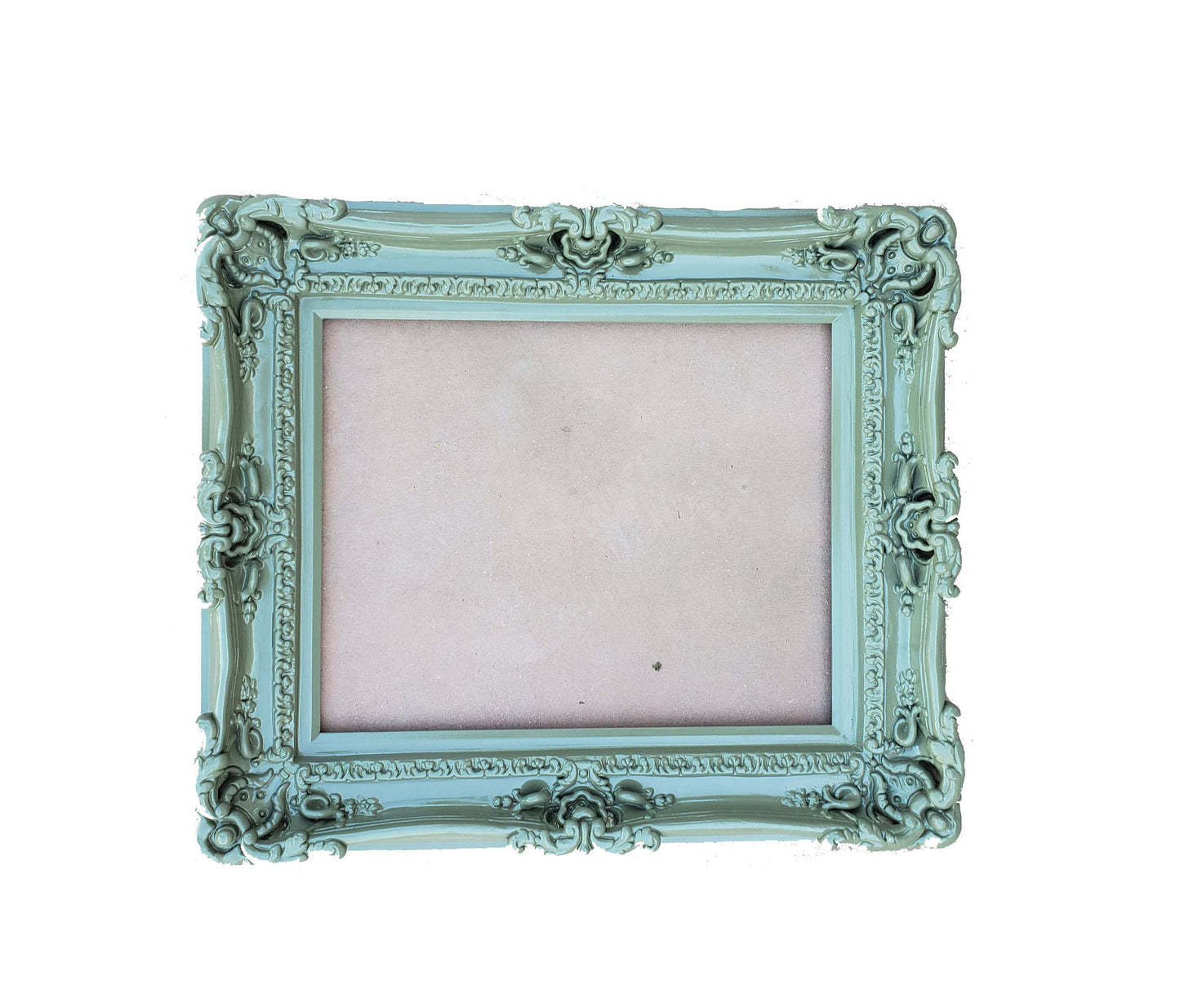 16x20 Green Photo Frame, French Frame, Fancy Picture Frames, Baroque Style, Colonial