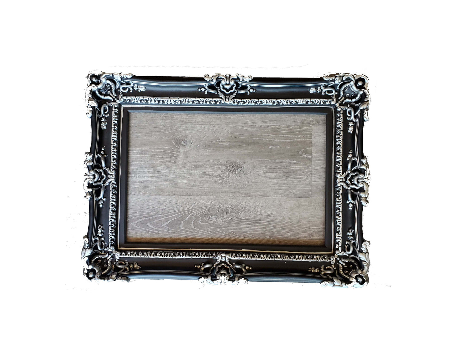 16x20 Black Picture Frame, Baroque Photo Frame, Decorative Ornate Elegant Photography