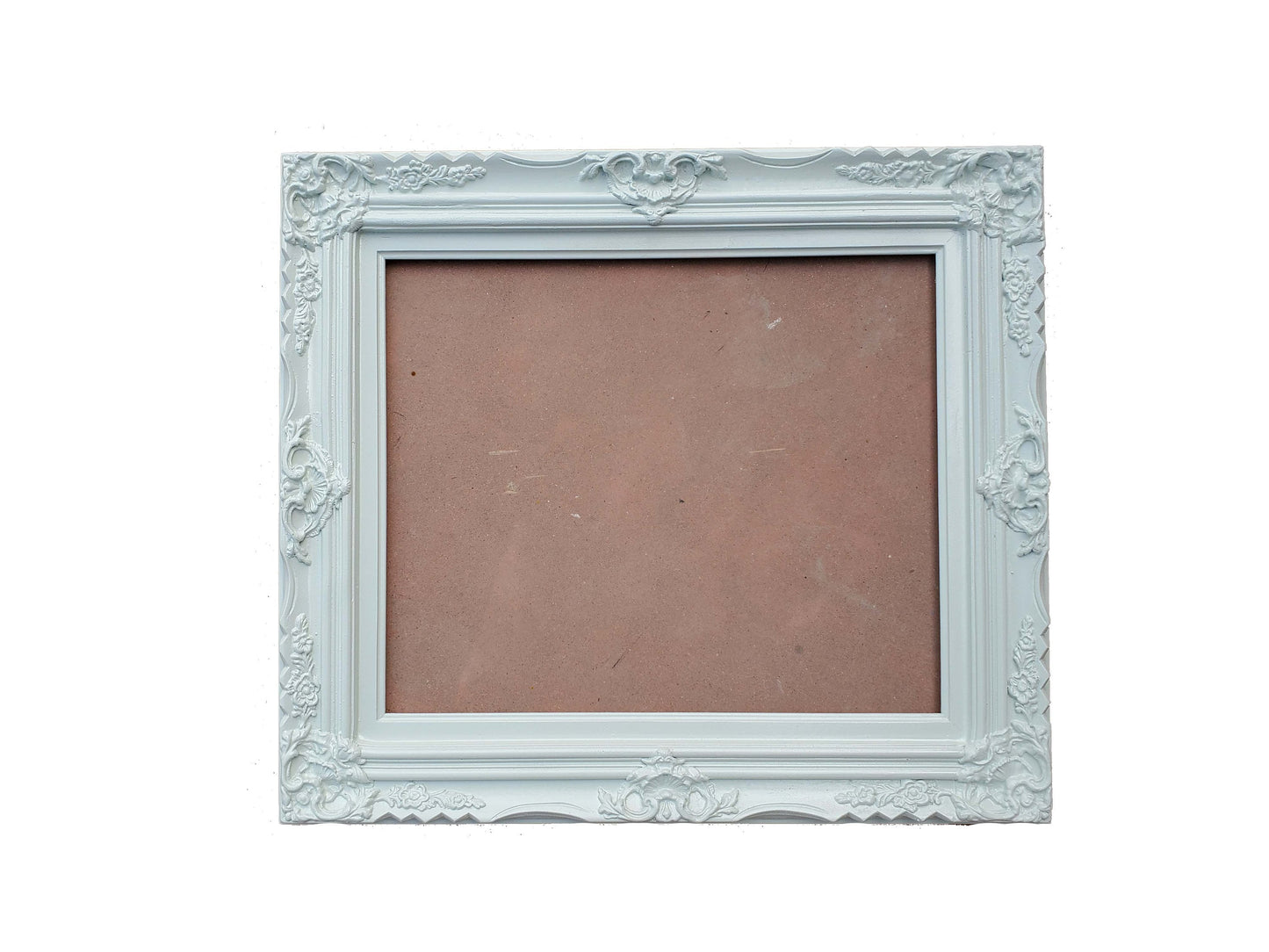 20x24 White Picture Frame, Fancy Traditional Baroque Frame, French Frame