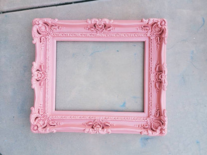 16x20 Ornate Pink Picture Frame, Baby Room Ideas, Gift, Fancy Frame