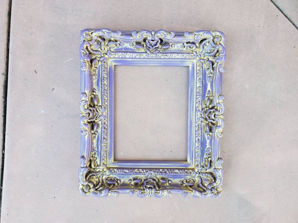 12x16 Vintage frame, ornate picture frame, cottage chic baroque family photo frame