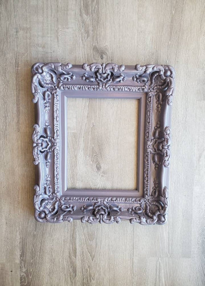 11x14 Picture Frame, Purple Fancy Classic Colonial French Frame