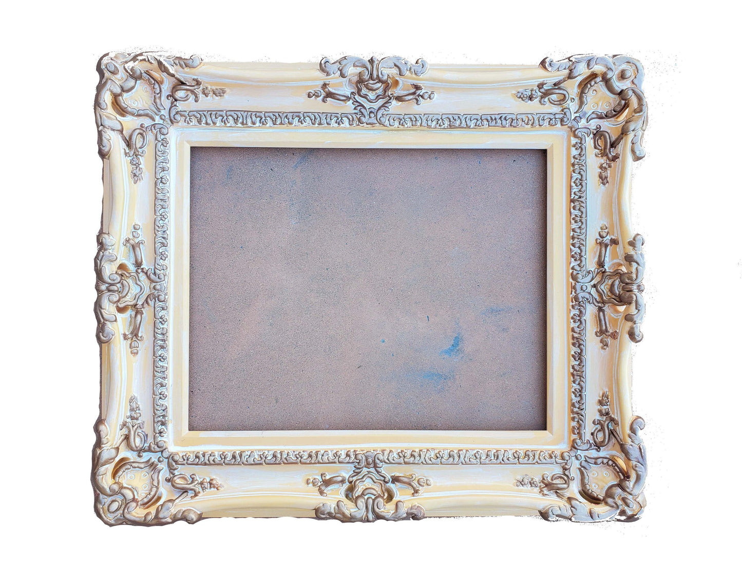 16x20 Cottage Chic Ornate Picture Frame, Shabby Chic Photo Frame, Canvas, Artist Ideas