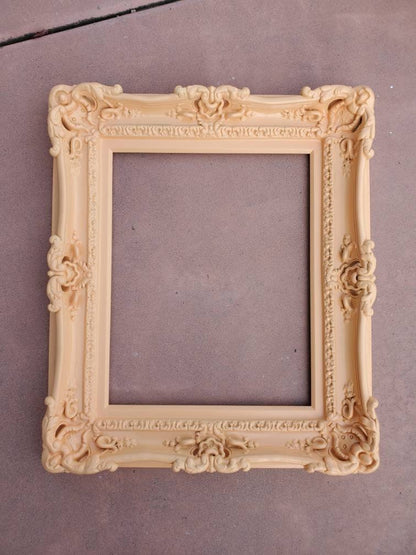 16x20 Peach Picture Frame, Fancy Ornate Original Photo Frame