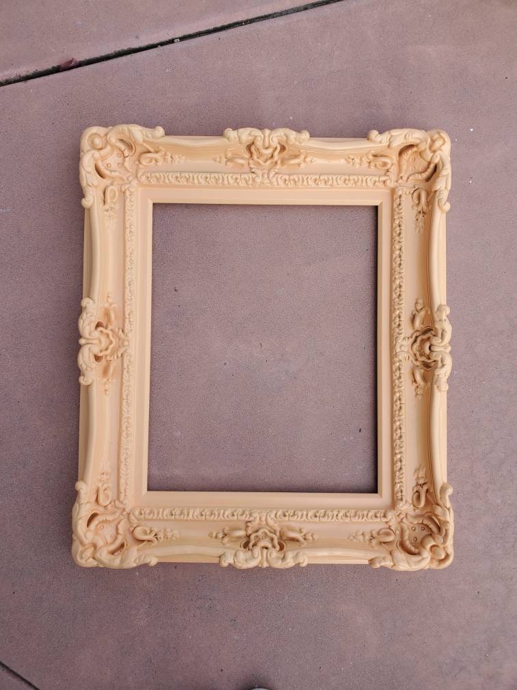 16x20 Peach Picture Frame, Fancy Ornate Original Photo Frame