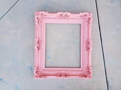 16x20 Ornate Pink Picture Frame, Baby Room Ideas, Gift, Fancy Frame