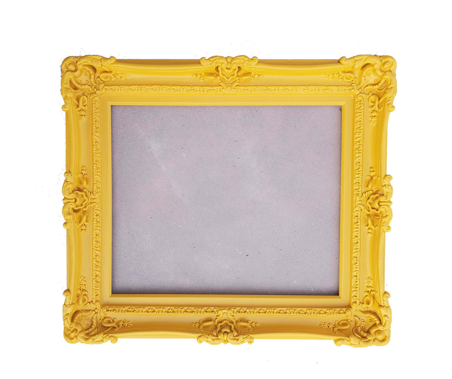 20x24 Yellow Picture Frame, Colorful Ornate Wall Kids Children's Frame, Art