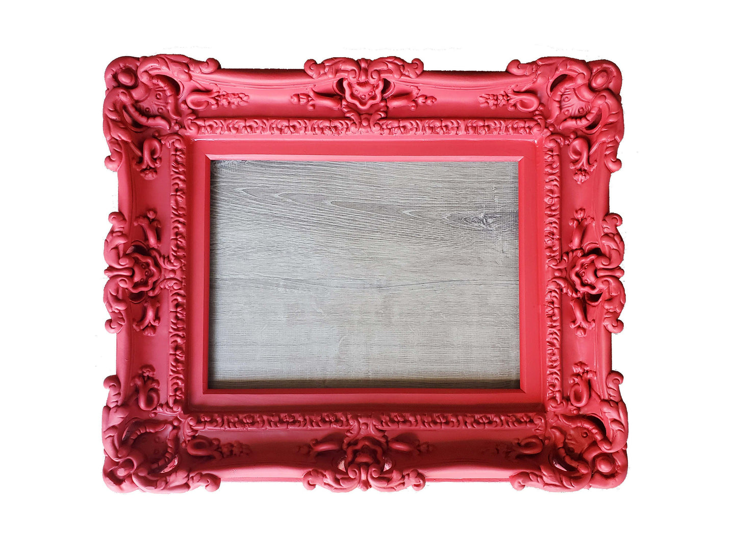 16x20 Rose Picture Frame, Traditional Fancy Frame