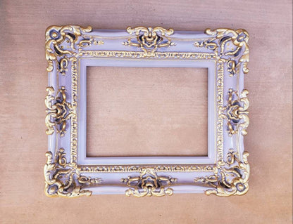 12x16 Lavender Picture Frame, Baby Frame, Girls Photograph, Classic Frame, Fancy Frame