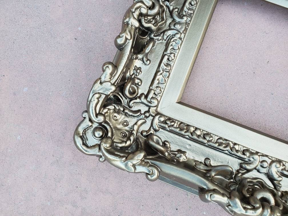 8x10 Baroque Victorian Photo Frame, Ornate Frame, Wall Picture Frame, Artwork
