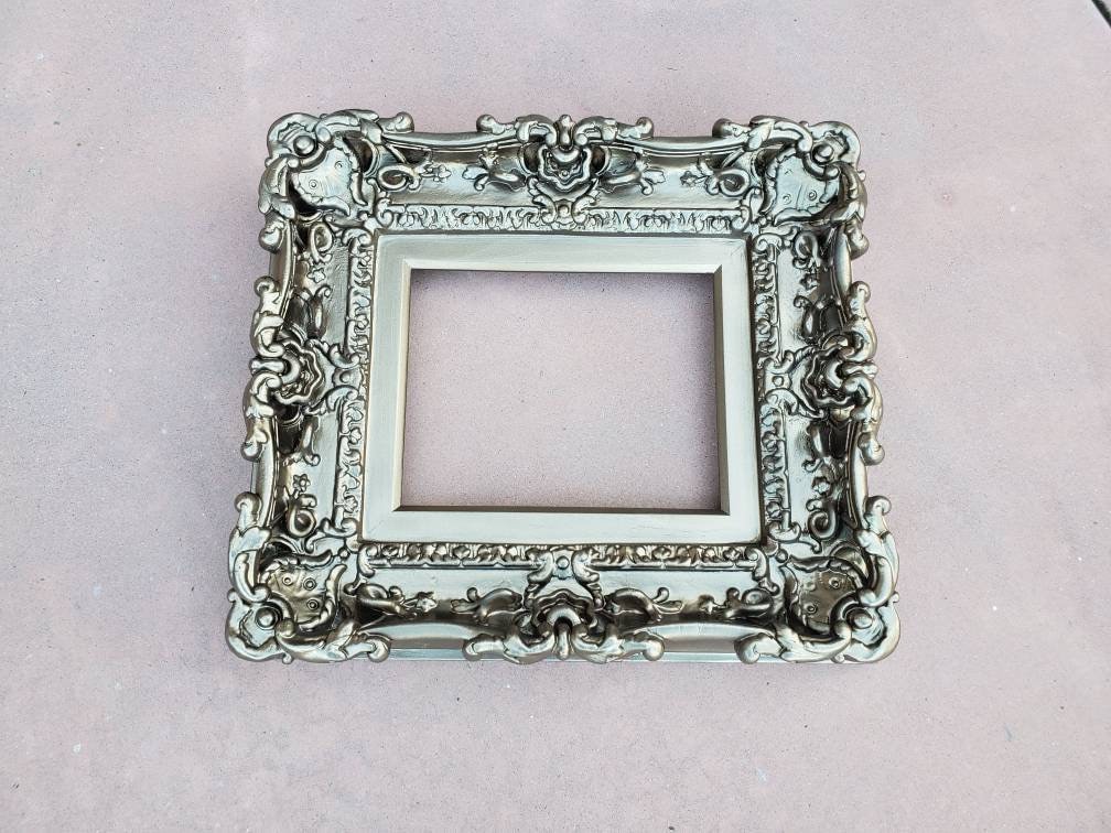 8x10 Baroque Victorian Photo Frame, Ornate Frame, Wall Picture Frame, Artwork