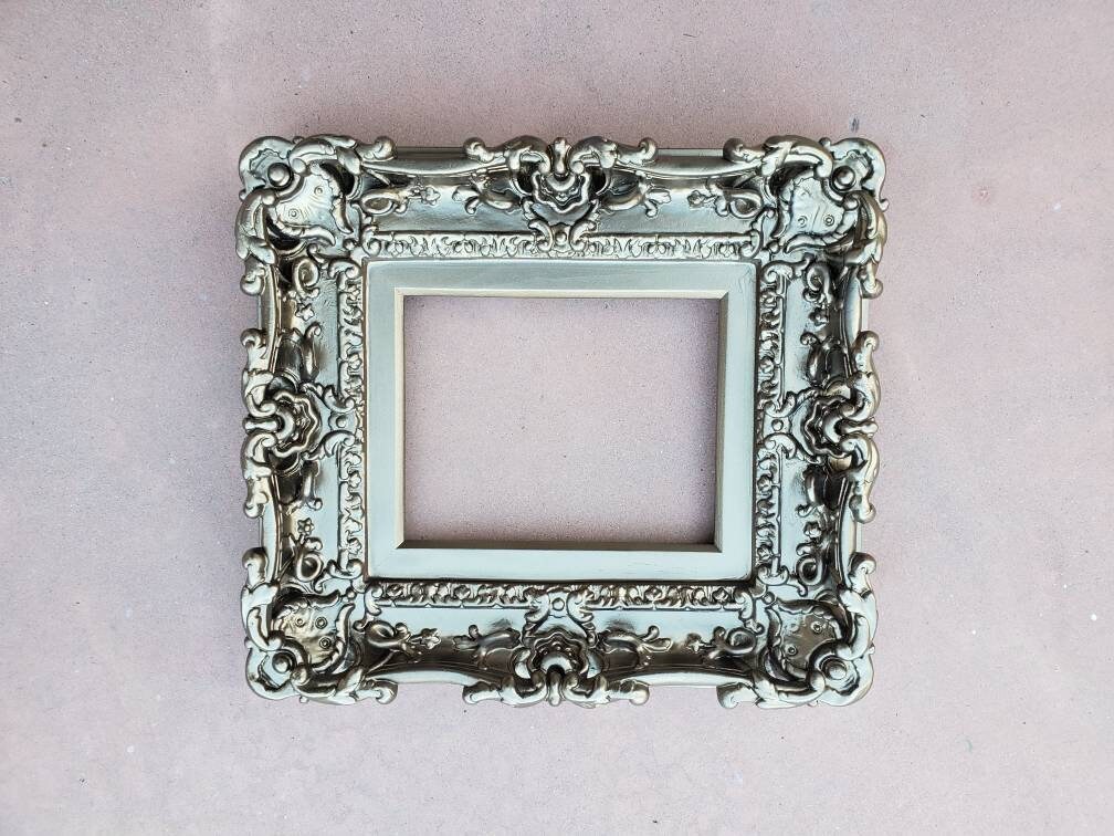 8x10 Baroque Victorian Photo Frame, Ornate Frame, Wall Picture Frame, Artwork