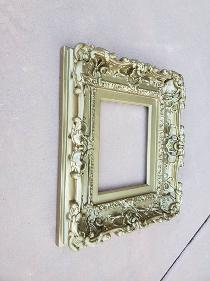 8x10 Baroque Picture Frame, Artwork, Fancy Frame, Painting, Photo Frame, Home Frames