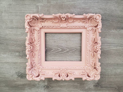 8x10 Baby picture frame, fancy decorative baroque frame, kids art print