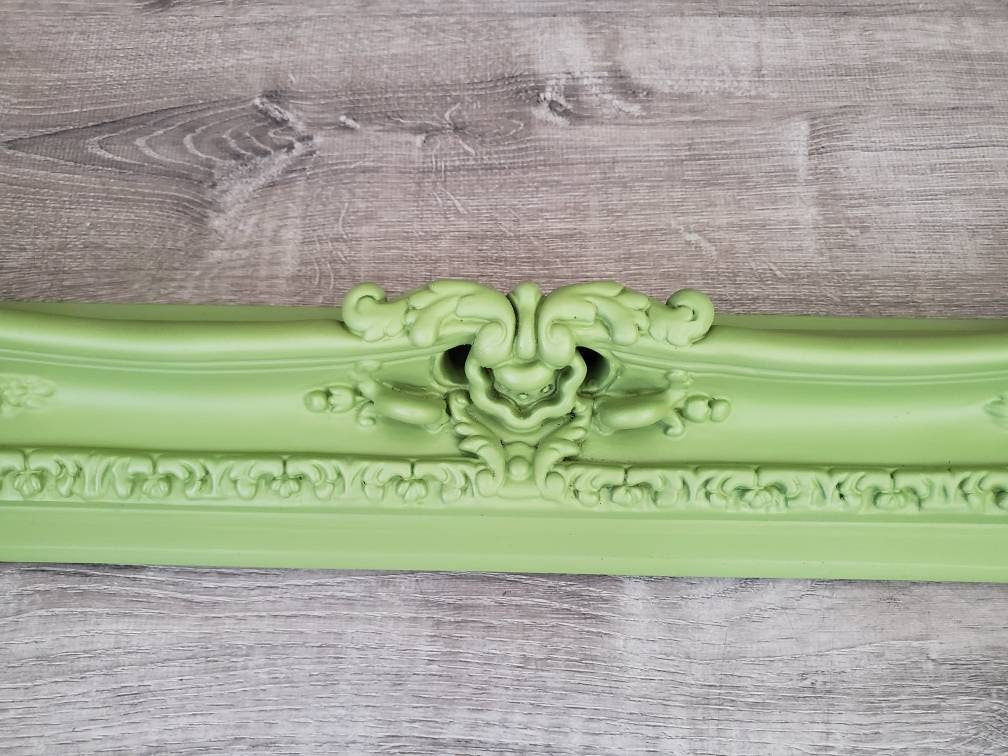 16x20 Ornate Green Picture Frame, Cottage Chic Photo Frame, Art, Wall Home Ideas