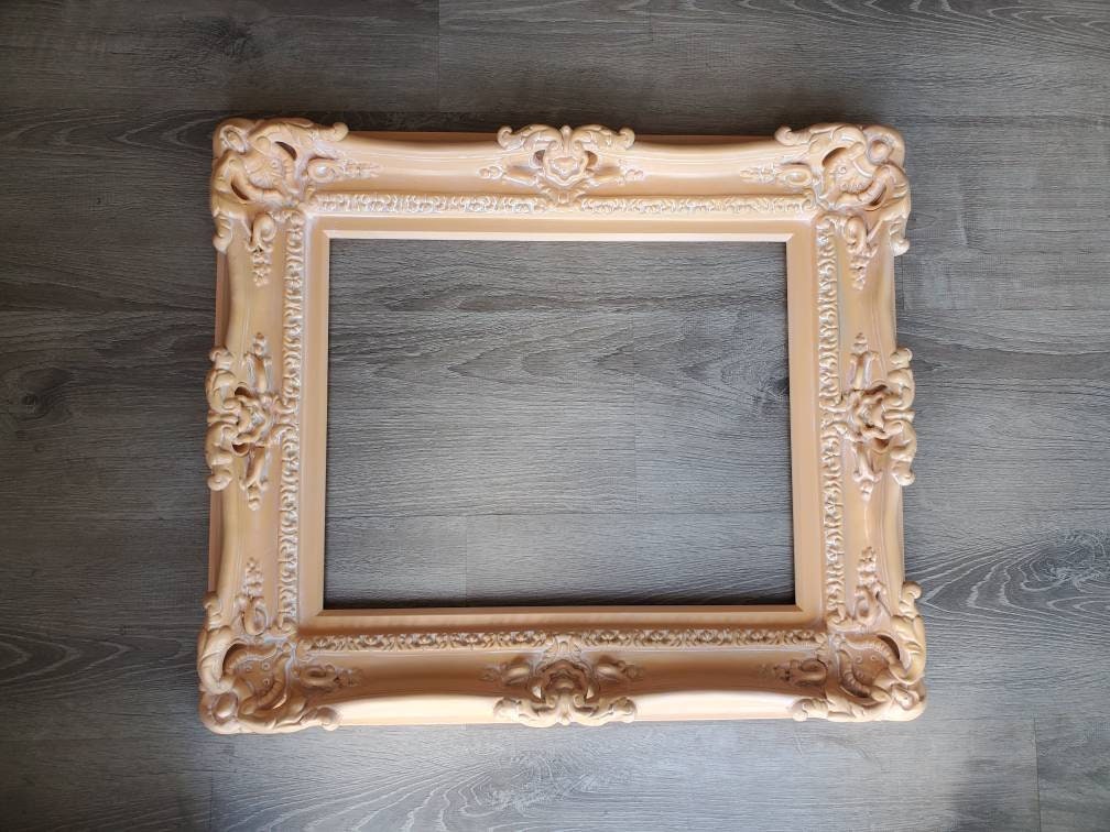 12x16 Cottage chic picture frame, painting fancy frame, original frame, art frame, classic