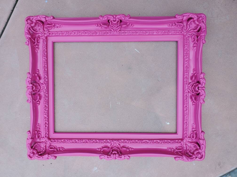 16x20 Ornate Picture Frame, Girls Art Artistic Ideas, Photography Frame