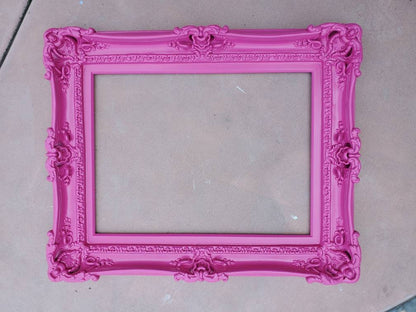 20x24 Pink Picture Frame, Girl Room Gift, Photography, Fancy Original Frame