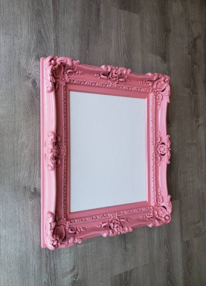 16x20 Pink ornate picture frame, artistic ideas baby framed