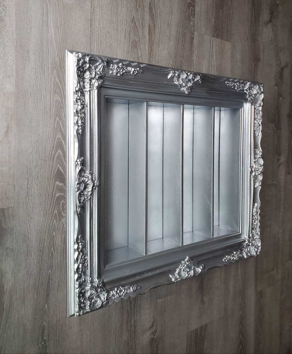 20x24 Ornate Hanging Frame Display, Spice Rack, Essential Oil Rack, Nail Polish