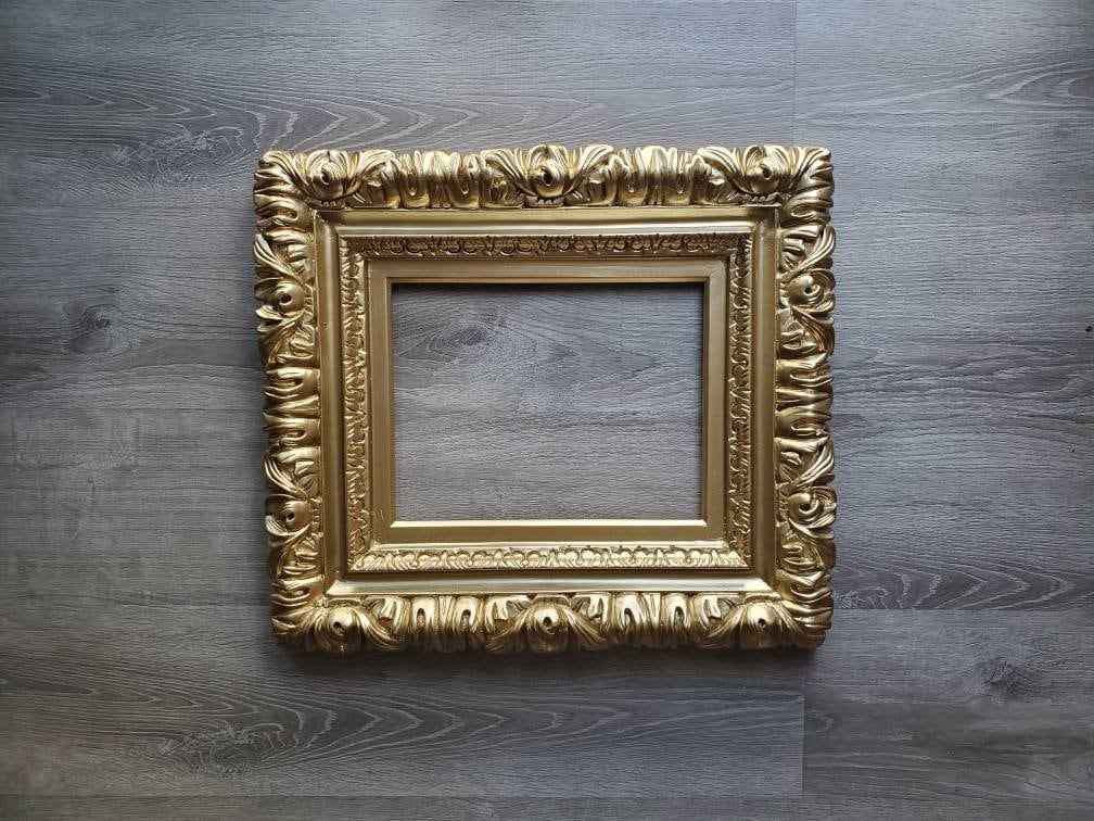 11x14 Gold Picture Frame, Ornate Victorian Frame, Photography