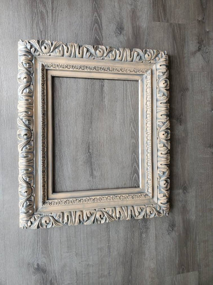 Shabby Chic Ornate Frame, Wall Baroque Frame, Frames for Canvas, Print, Photography, Art, Different Sizes of Frames, Chalkboard