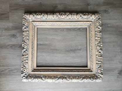 Shabby Chic Ornate Frame, Wall Baroque Frame, Frames for Canvas, Print, Photography, Art, Different Sizes of Frames, Chalkboard