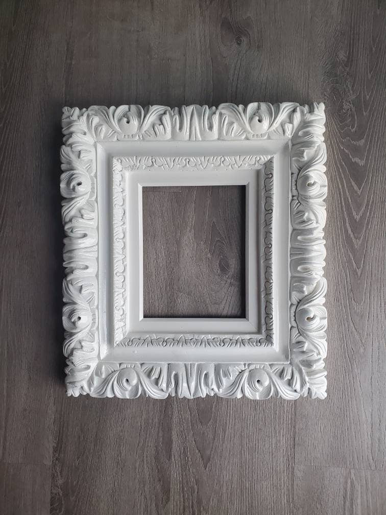 11x14 White Frame, Weeding Frame, Photographs, Modern Frame