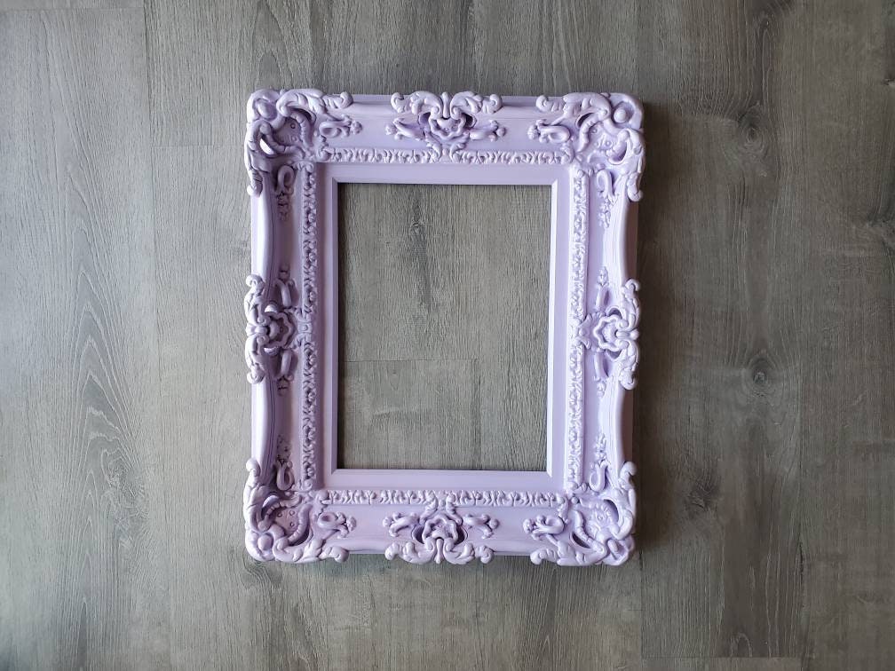 12x16 Baby Picture Frame, Shabby Chic Ornate Fancy Photography Girl's Original Frame