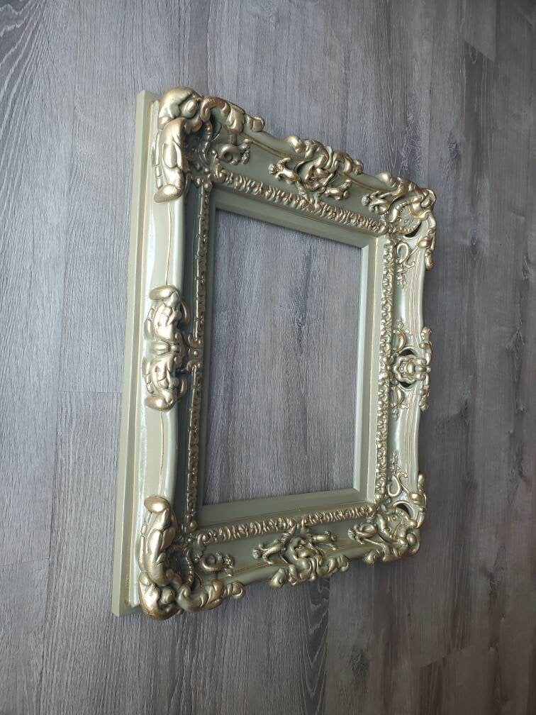 12x16 Antique picture frame, fancy decorative baroque frame, ornate frame, modern frame