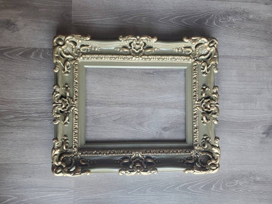 12x16 Antique picture frame, fancy decorative baroque frame, ornate frame, modern frame