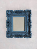 8x10 Matte black photo frame, baroque ornate frame, picture frame, gothic fancy frame