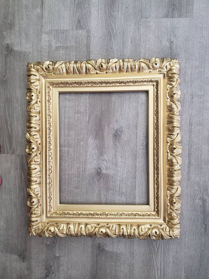 20x24 Gold Ornate Frame, Fancy Frame, Modern Artistic Art