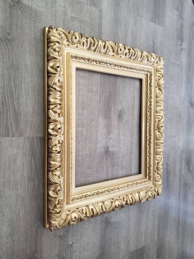 20x24 Gold Ornate Frame, Fancy Frame, Modern Artistic Art