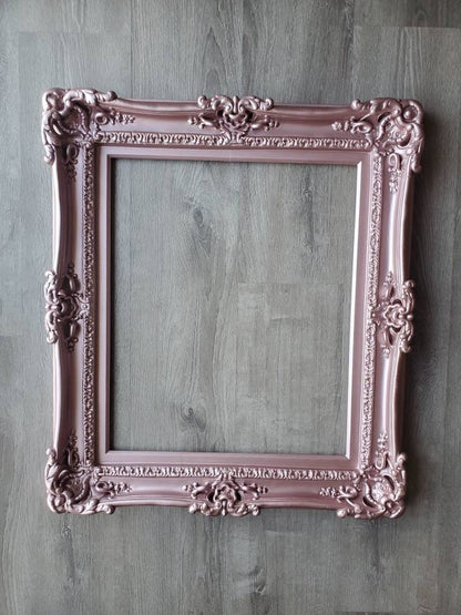 16x20 Rose Pink Frame, Elegant Picture Frame, Fancy Girls Photography