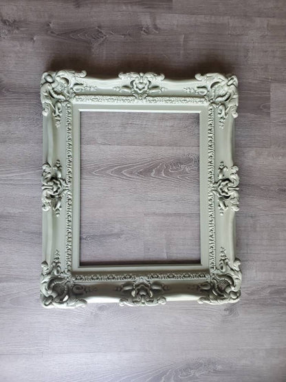 20x24 Green Picture Frame, Traditional Modern Frame, Artistic