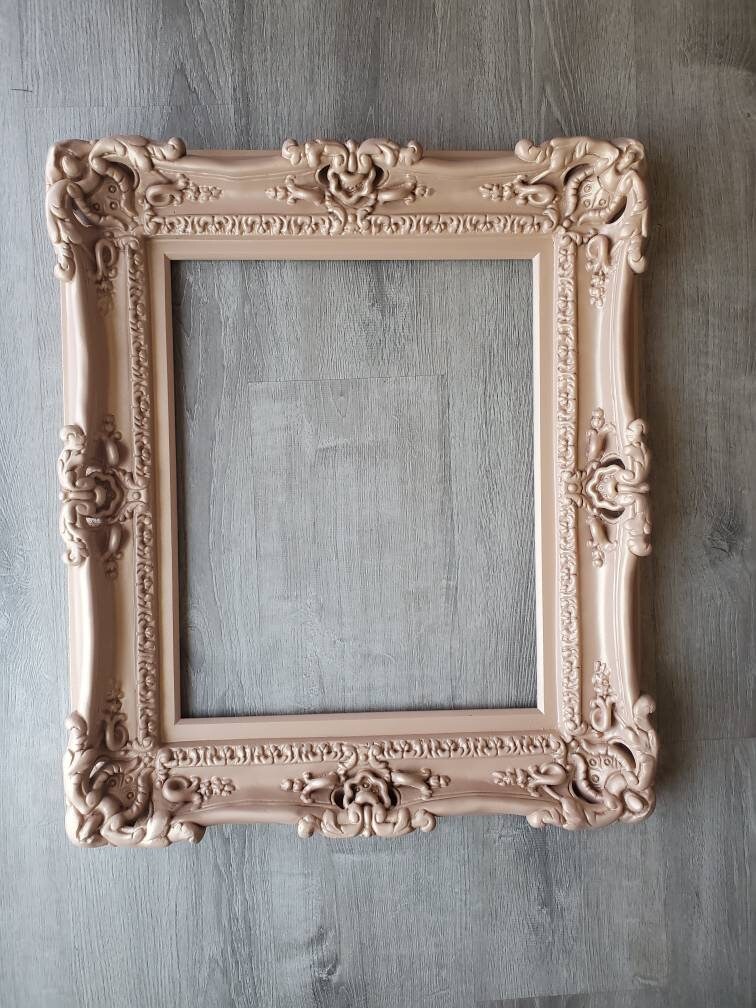16x20 Nude Ornate Picture Frame, Classic Baroque Photo Frame, Photography, Painting